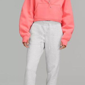 Lululemon Loungeful High-Rise Cropped Jogger Heathered Core Ultra Light Grey